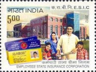 [The 50th Anniversary of the ESIC - Employees' State Insurance Corporation, type DBK]