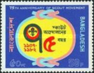 [The 75th Anniversary of Boy Scout Movement and the 125th Anniversary of the Birth of Lord Baden-Powell, 1857-1941, type DX]