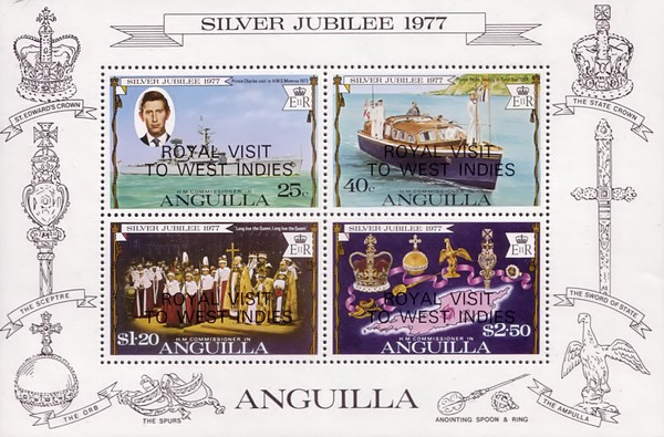 [Number 269-272 Overprinted "ROYAL VISIT TO WEST INDIES", type ]