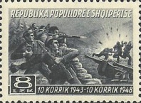 [The 5th Anniversary of the Albanian People's Army, type EU]