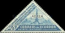 [Airmail - The 1st International Philatelic Exhibition - Quito, Ecuador, type KT]