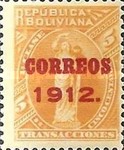 [Revenue Stamps Overprinted "CORREOS 1912.", type XXS1]