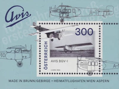 [The 100th Anniversary of the Avis BGV-I Aircraft, type ]