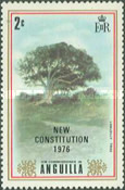 [Overprinted "NEW CONSTITUTION, 1976", type DN2]