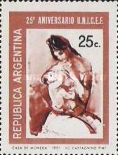 [The 25th Anniversary of the UNICEF, type AEM]