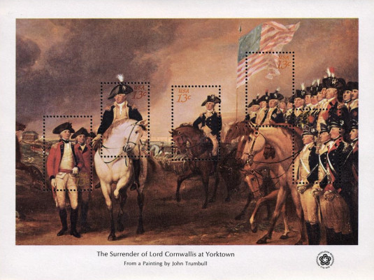 [The Surrender of Lord Cornwallis at Yorktown - By John Trumbull, 1756-1843, type ]