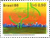[The 8th Anniversary of the World Gastroenterology Congress, Sao Paulo, type CDR]