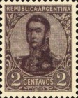 [General San Martin - Watermark 3,4 or Unwatermarked, type BK2]