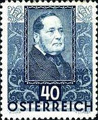 [Charity Stamps - Austrian Poets, type DI]