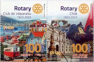 [The 100th Anniversary of the Rotary Club of Valparaiso, type ]