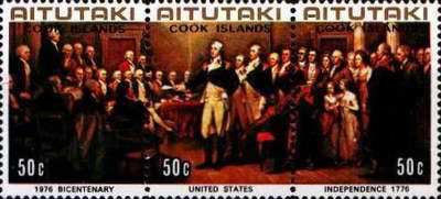 [The 200th Anniversary of the American Revolution - "The Resignation of General Washington" - By John Turnbull, type ]