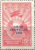 [The Second South American Route of the Graf Zeppelin Airship - Overprinted "GRAF - ZEPPELIN - 1932", type DQ]