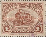 [Opening of the Guayaqui-Quito Railway, type CX]