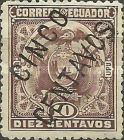 [Stamps of 1897 Surcharged, type AY]