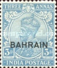 [Postage Stamps of India Overprinted "BAHRAIN", type A6]