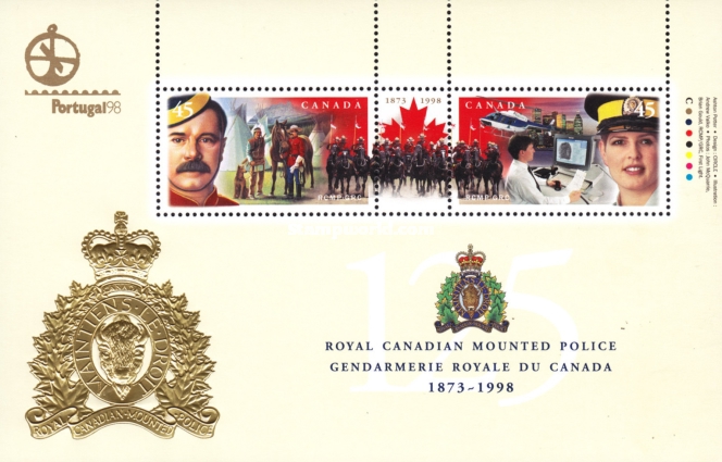 [The 125th Anniversary of Royal Canadian Mounted Police, type ]