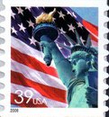 [Lady Liberty Flag - Self-Adhesive Coil Stamp, type ESY15]