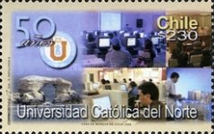 [The 50th Anniversary of the Catholic University of the North, type BTC]