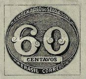 [The 100th Anniversary of the Brazilian Postage Stamps, type IK1]