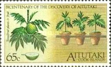 [The 200th Anniversary of the Discovery of Aitutaki by Captain Bligh, type OD]