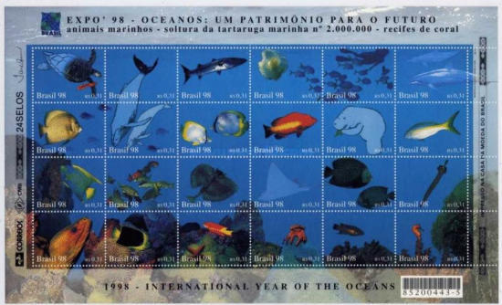[World's Fair "Expo '98" - Lisbon, Portugal - International Year of the Ocean, type ]