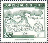 [The 400th Anniversary of Juan Ladrillero's Expedition of 1557, type LH]