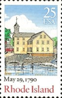 [The 200th Anniversary of Rhode Island's Ratification of the Constitution, type BPB]