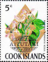 [Cook Island Postage Stamps Overprinted, type AO]
