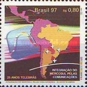 [The 25th Anniversary of Telebras, type DAJ]