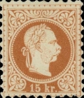 [Issues of Austro-Hungarian Monarchy - Emperor Franz Josef. Coarse Print, type I4]