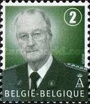 [King Albert II - New Definitive Issue. Number in Circle as Value, type DJB1]