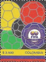 [The 100th Anniversary of FIFA, type BZV]