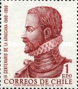 [The 400th Anniversary of "La Araucana", Epic Poem by de Ercilla y Zuniga, 1969, type TH]