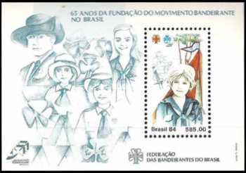 [The 65th Anniversary of the Girl Guides Movement in Brazil, type ]
