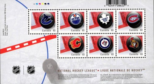 [NHL Hockey Puck Logo's, type ]
