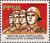 [The 35th Anniversary of the Albanian People's Army, type AVH]