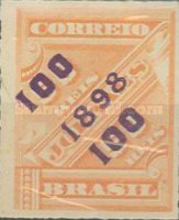 [Newspaper Stamps of 1889 Surcharged, type BB]