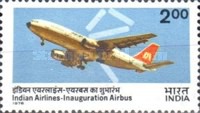 [Inauguration of Indian Airlines' Airbus Service, type TC]