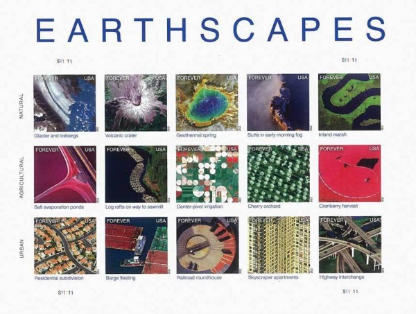 [Earthscapes - Self Adhesive Stamps, type ]