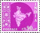 [Map of India, type DJ27]
