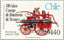 [The 100th Anniversary of Temuco Fire Department, type BIW]