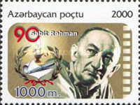[The 90th Anniversary of the Birth of Sabit Rahman, Writer, 1910-1970, type PH]