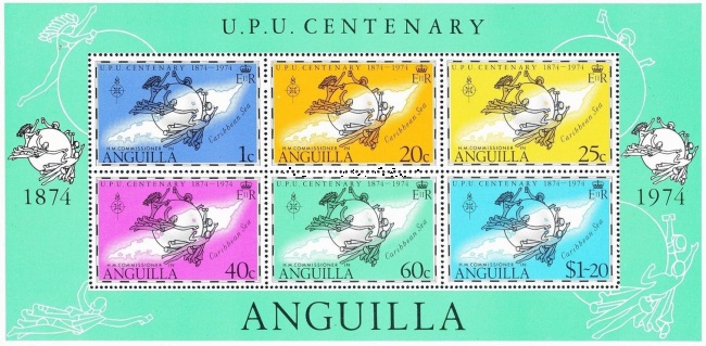 [The 100th Anniversary of the Universal Postal Union (UPU), type ]