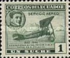 [Airmail - The 28th Anniversary of Postal Flight in Ecuador, type WH]