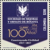 [The 100th Anniversary of the Improvements and Ornament Society of Bogotá, type CWX]
