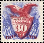 [Re-Issue of 1869 Issues - Hard White Paper. White Crackly Gum, type AD2]