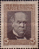 [The 100th Anniversary of the Birth of Domingo Faustino Sarmiento, 1811-1888, type CC]