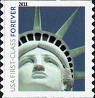 [Flag & Statue of Liberty - Self-Adhesive Coil Stamps (44 cents), type FTE]