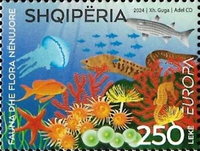 [EUROPA Stamps (2024) - Underwater Scene, type DOO]