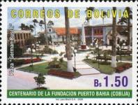 [The 100th Anniversary of the Foundation of Bahia - Cobija, type BFP]